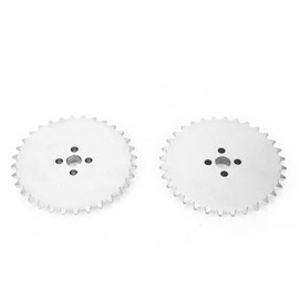 2PCS 32 Sprocket 32-Tooth Chain Gear Toothed Chain Wheel Industrial Robot Accessories
