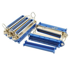 5-Pack CablesOnline Centronics 50-Pin IDC Type Female CN50 Crimp Connector for Ribbon Cable, CN-204-5