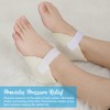 Sosation 4 Pairs Heel Protectors Sheepskin Adjustable Heel Protectors for