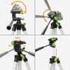 Huepar Self-Leveling Cross Line Laser, Adjustable Tripod Portable Lightweight Laser
