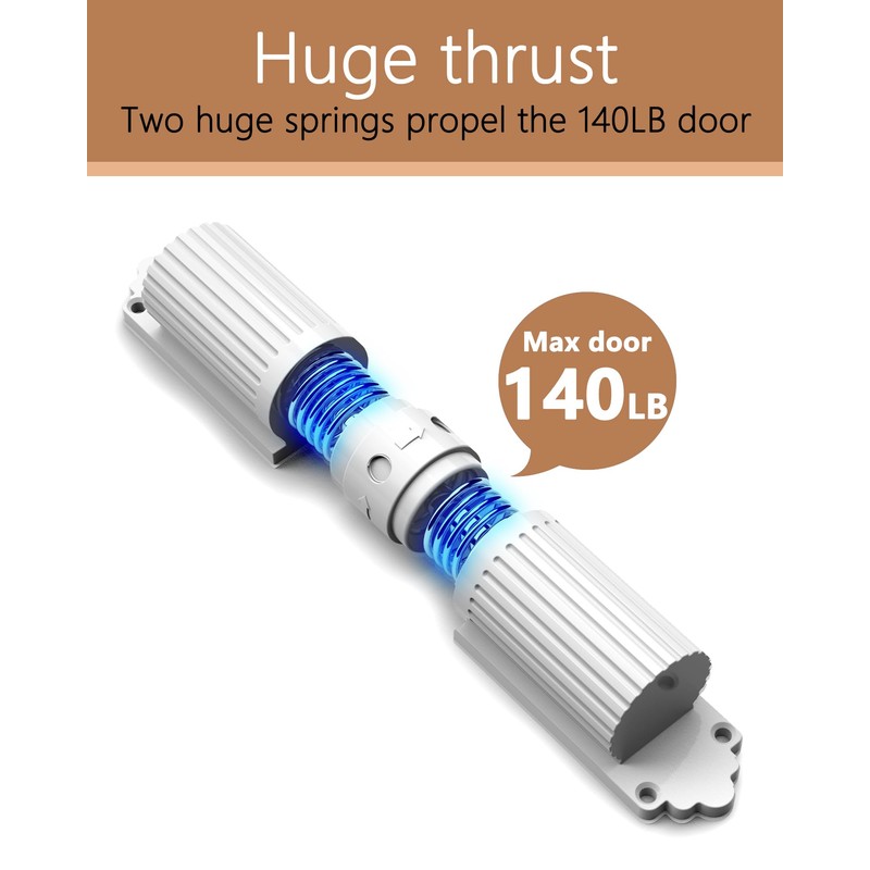 2025 New Automatic Door Closer, self Closing Door, Adjustable Closing