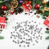 100pcs Christmas Jingle Bells, Metal Craft Bells Small Jingle Bells