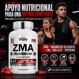 ZMA 200 CAPSULAS TESTROL (200 Capsulas)