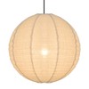 20X20inch Large Hanging Lamp Shade Round Linen Pendant Lamp Shade