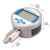 MEASUREMAN 3-1/8" dial, Digital Hydraulic Industrial Precision Pressure Gauge with
