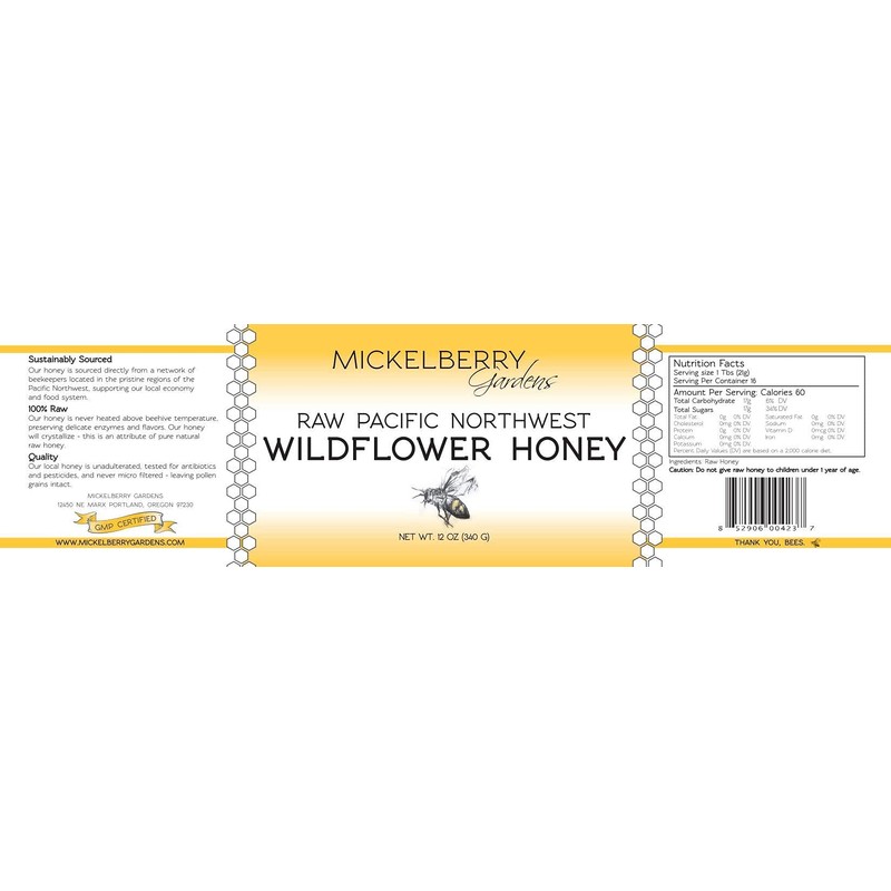 Raw Wildflower Honey
