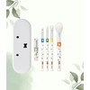 Rom& Olive Young Rom & Miffy brush 5-piece set (+ pencil case pouch) / 올리브영 롬앤 미피 브러쉬 5종 세트 (+필통 파우치)