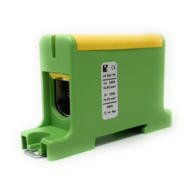 Pollmann Universal Clamp UK 95/1 PE Green/Yellow, Pack of 1