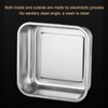 316 Stainless Steel Food Storage Container Vacuum Sealed Metal Food