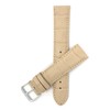 20mm Beige Womens' Leather Smartwatch Band Strap fits Skagen Hagen,