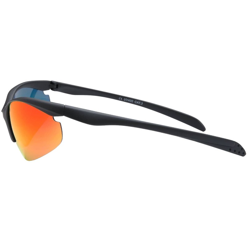 BEZLIT Sporty children's sunglasses for boys and girls, red