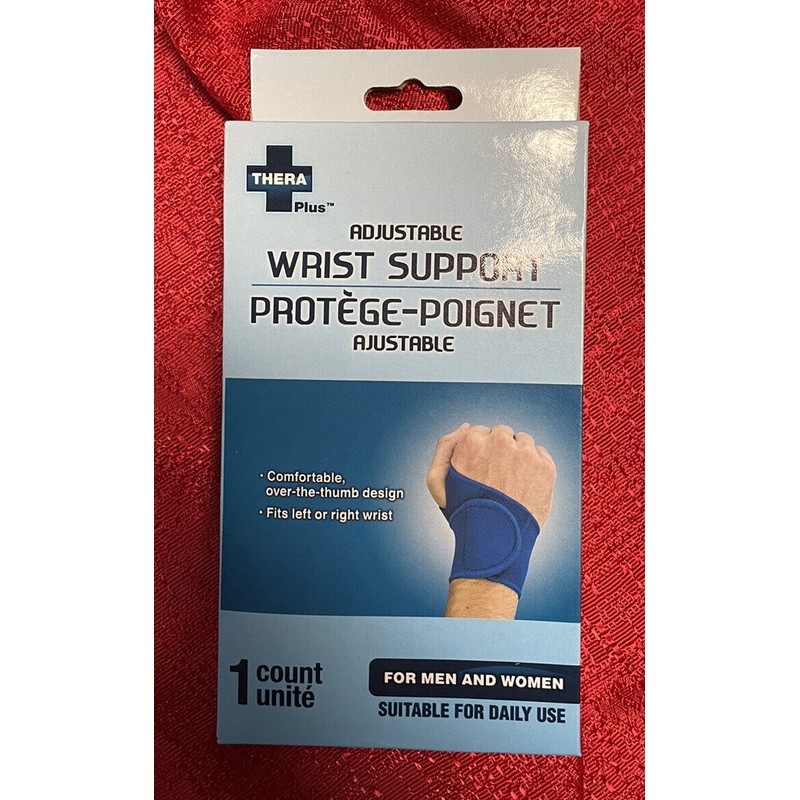 Assured/ Therma Plus ADJUSTABLE WRIST SUPPORT BRAND NEW Men Or