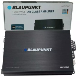 Blaupunkt AMP1704P 1700 Watts Max Power Class AB Car Audio Amplifier