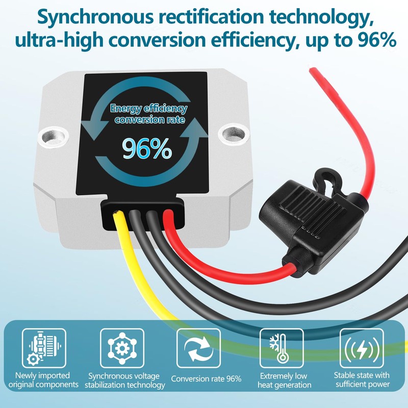 DC-DC 6V 10A 60W Step-Down Converter 12V 24V to 6V