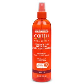 Cantu Comeback Curl Next Day Curl Revitalizer, 12 Fluid Ounce