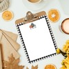 JarThenaAMCS 80 Sheets Fall Stationery Paper Autumn Pumpkin Decorative Writing