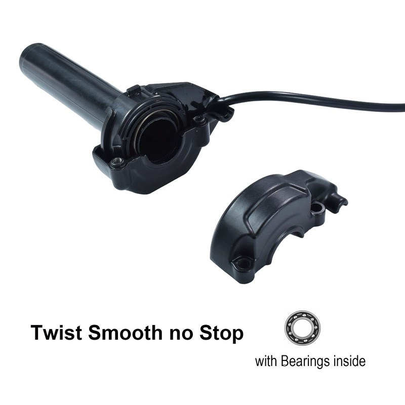 KZLM Surron Electric Throttle Grip Nylon Handle with Cable Throttle