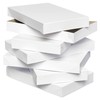 American Greetings White Shirt Boxes with Lids, for Birthdays, Holidays,