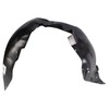 TRQ Front Right Inner Fender Liner Black Passenger Side Compatible