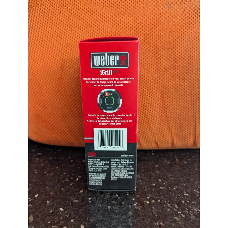 Weber iGrill Mini Digital Bluetooth Thermometer – Model 2156 –