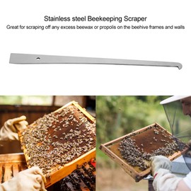 1 Piece Beehive Scraper Tool, Beekeeper Scraper, Beekeeping Supplies, Beekeeper Tools, Equipment Beekeeper Stick Chisel Tool 304 Stainless Steel Hive Tool Beehive Frame Lifter and Scraper for