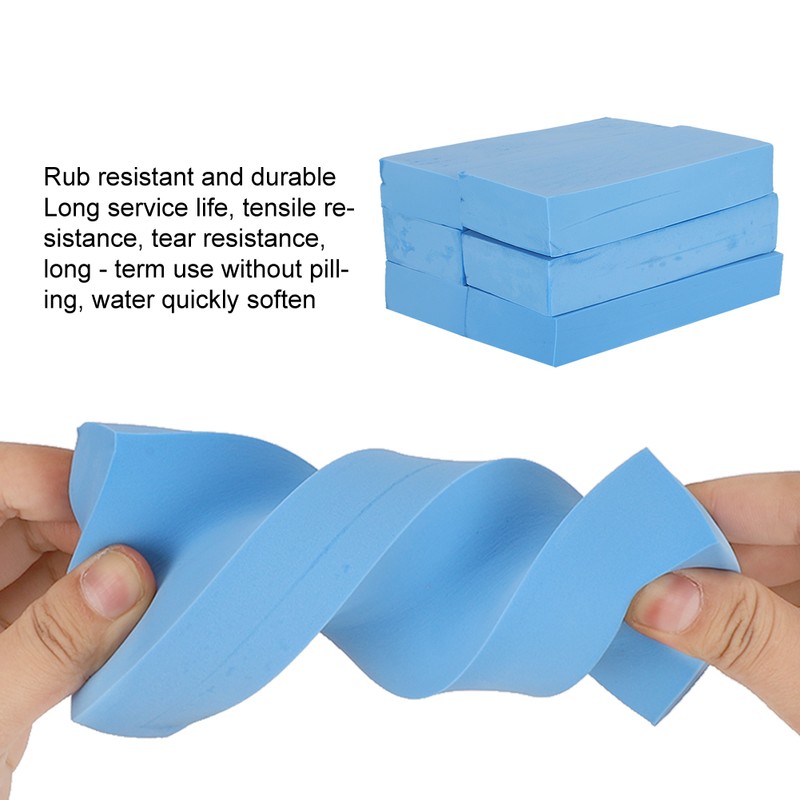 6pcs Household Bath Shower Sponge Body Scrub Exfoliating Cleaning Sponge