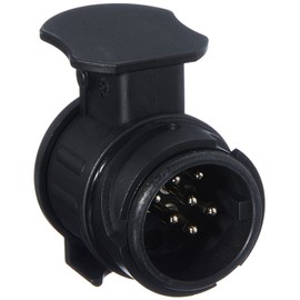 Westfalia Adaptor 13 to 7 Pin – For connecting cars or 13 pin socket towing hitch to trailer with 7 pin plug