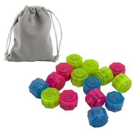 Gonggi Konggi Set - Korean Jack Stone Game with 15 Pieces & Premium Pouch, Ideal for Traditional Play & Educational Fun | Hand Skill Exercise, Precision Training, Gonggi Stones