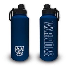 New Zealand Warriors NRL Rugby League Stainless Steel 960ml Drink Bottle