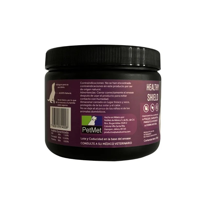 Petmet Naturals Suplemento Healthy Shield Para Perros 100g