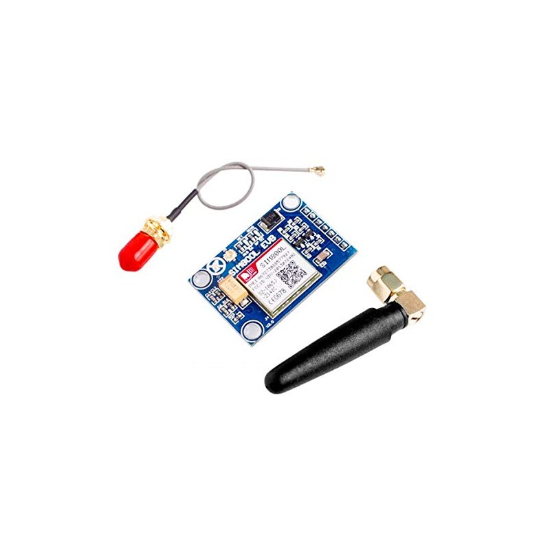 TECNOULAB SIM800L V2.0 5V Quadband GSM GPRS Wireless Module with