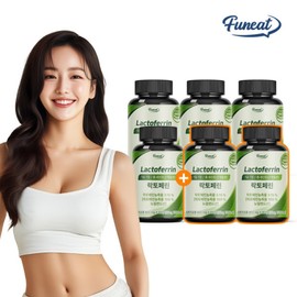 Highly Concentrated Premium Lactoferrin Grass-Fed Colostrum Protein 4+2 Bottles (12-Month Supply) / Contains Prune Concentrate, Psyllium Husk, and Probiotics / 고농축 프리미엄 락토페린 그래스페드 초유단백질 4+2병 12개월분  푸룬농축액 차전자피 유산균 함유