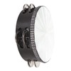 6 Inch Tambourines Double Row Melodious Polished Reflective Drum Hand