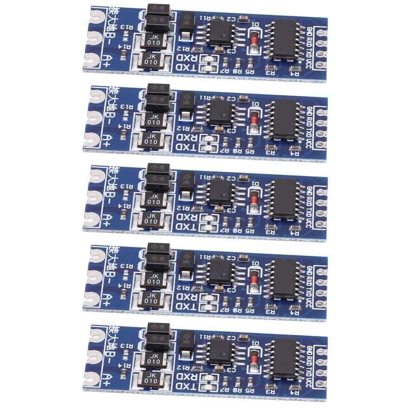 5 Pcs TTL to RS485 Converter Module Strong Anti Interference
