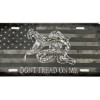 BLVD Engraved US Flag Gadsden DONT TREAD ON ME Car