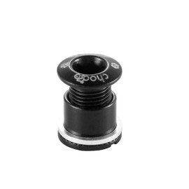 Chooee Single/Double Bike Chainring Bolts, M8 Bicycle Chain Ring Bolts and Nuts For MTB/Mountain Bike/Road Black