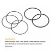sourcing map Nitrile Rubber O-Rings 70mm OD 64mm 66mm ID