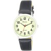 Ravel Glow in The Dark Luminous Dial Watch (Black)