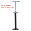 YEUQWJ Adjustable Support Jack Lightweight Steel Bracing and Jack Posts