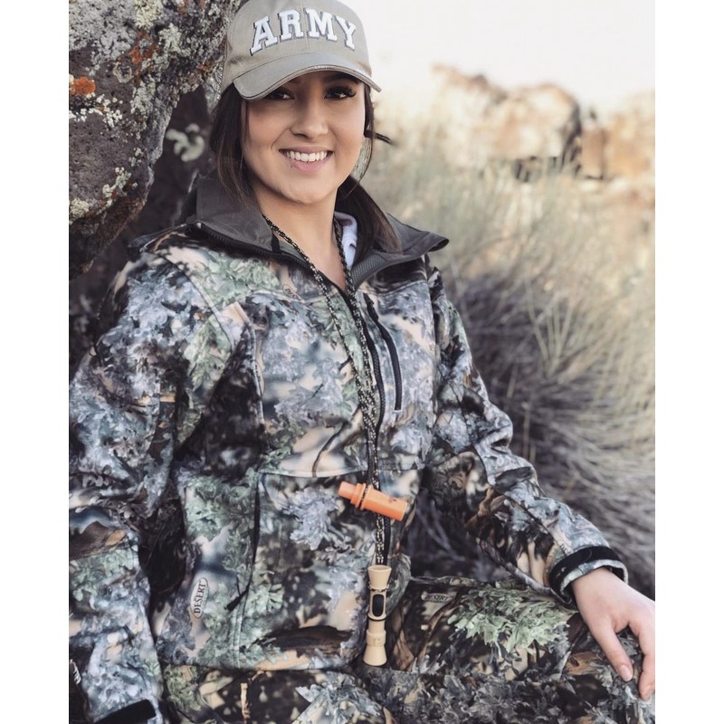 King's Camo Women's Standard Hunter Wind-Defender Jacket, Desert Shadow, Small