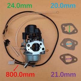 Carburetor Carb Assy Compatible with Predator 3500 Watts Inverter Generator 63584 Mounting Gaskets D398