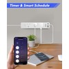 HBN Smart Wi-Fi Power Strip with 3 AC Outlets 4