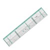 KEARING Quilting Ruler 30 cm Patchwork Quilting Ruler with Metal