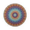 Kigai Mandala Round Placemats Set of 4, Non-Slip Table Mats