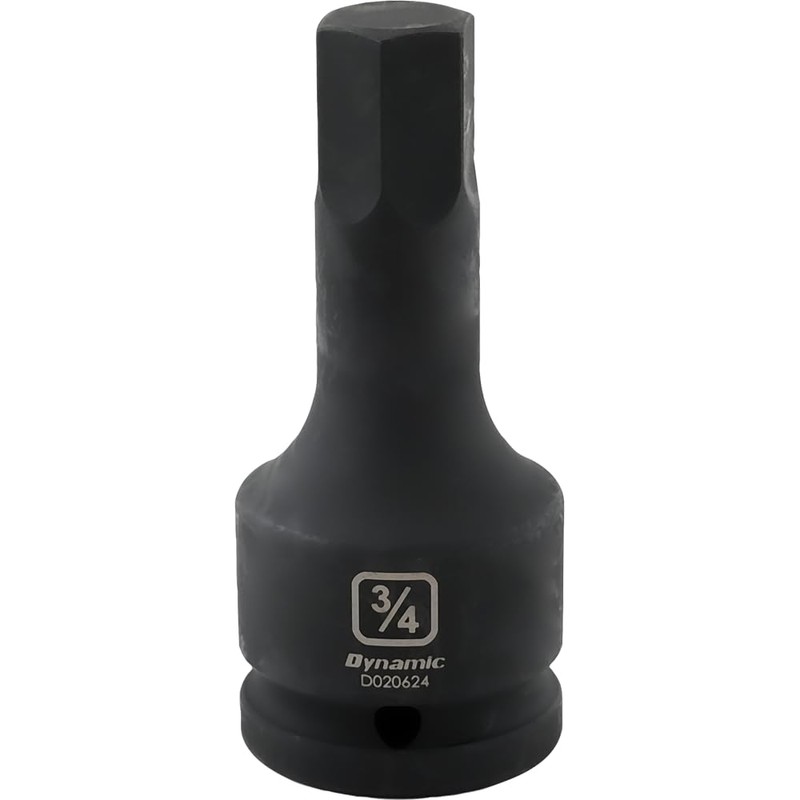 3/4" Dr. Impact Hex Bit Sockets​ SAE (7/8")