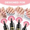 UNA GELLA Press On Nail Glue 5 x 2 ml