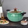 8L/2.11gal Micro Pressure Cooker Pumpkin Pot Non-Stick Micro Pressure Cooker
