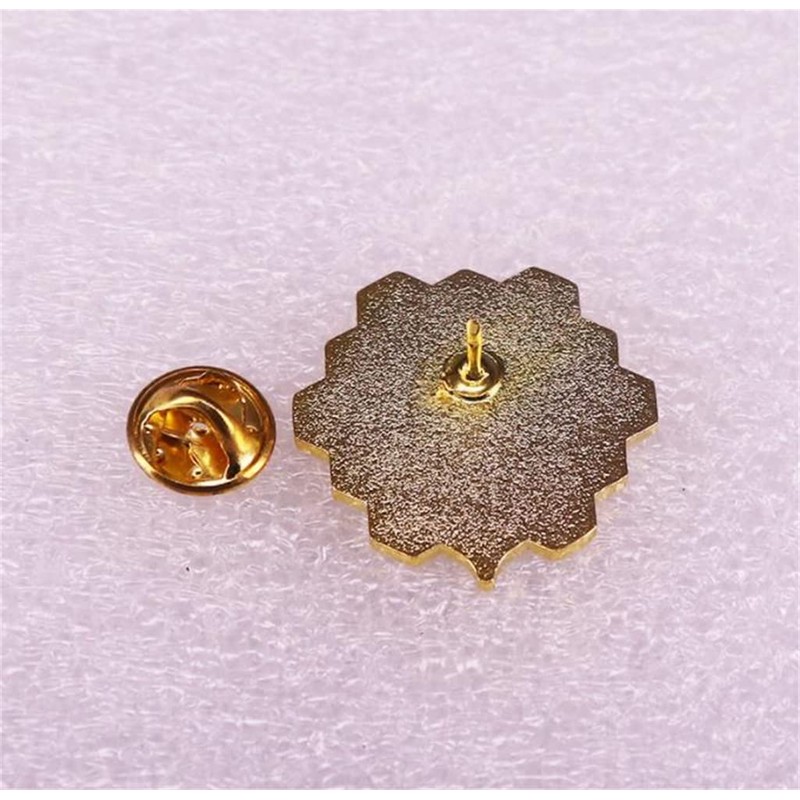 KAWADU Yellow Bumblebee Unisex Enamel Pin Badge for Backpack Shirt