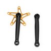 Bolany Folding Bicycle Square Hole Crank 130BCD Sprocket Single Disc