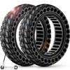 BANGTING 2PCS 60/70-6.5 Scooter Tire, 10x2.5 inch Tire Solid for